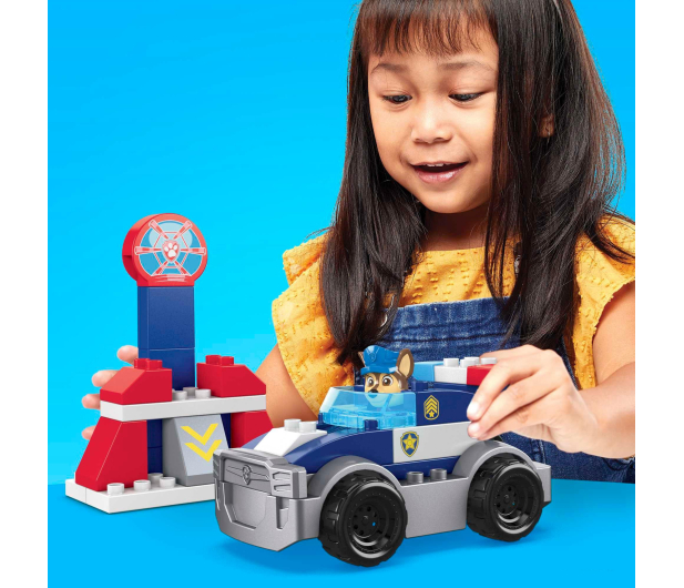 Mega Bloks Psi Patrol The Movie Radiowóz Chase’a + figurka - 1023569 - zdjęcie 4